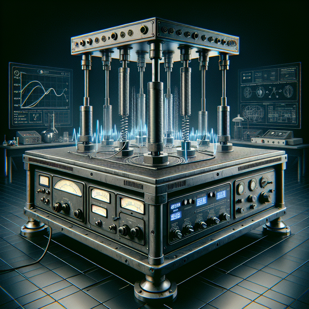 Webac electric vibrating table