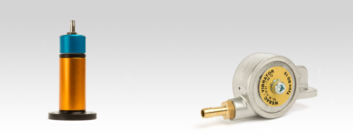 Webac vibration equipment on a production floor in Euskirchen